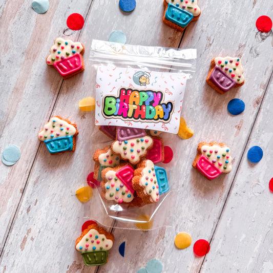 Dog birthday treat bag