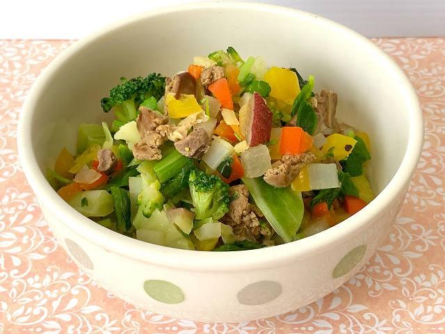 Chicken liver dog food