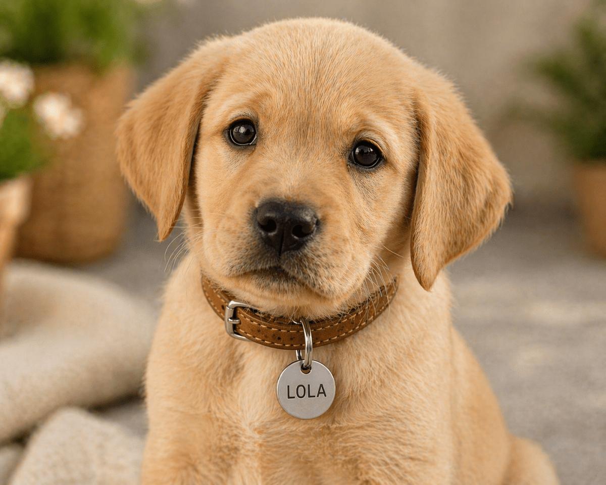 Collar, ID Tag, and Leash