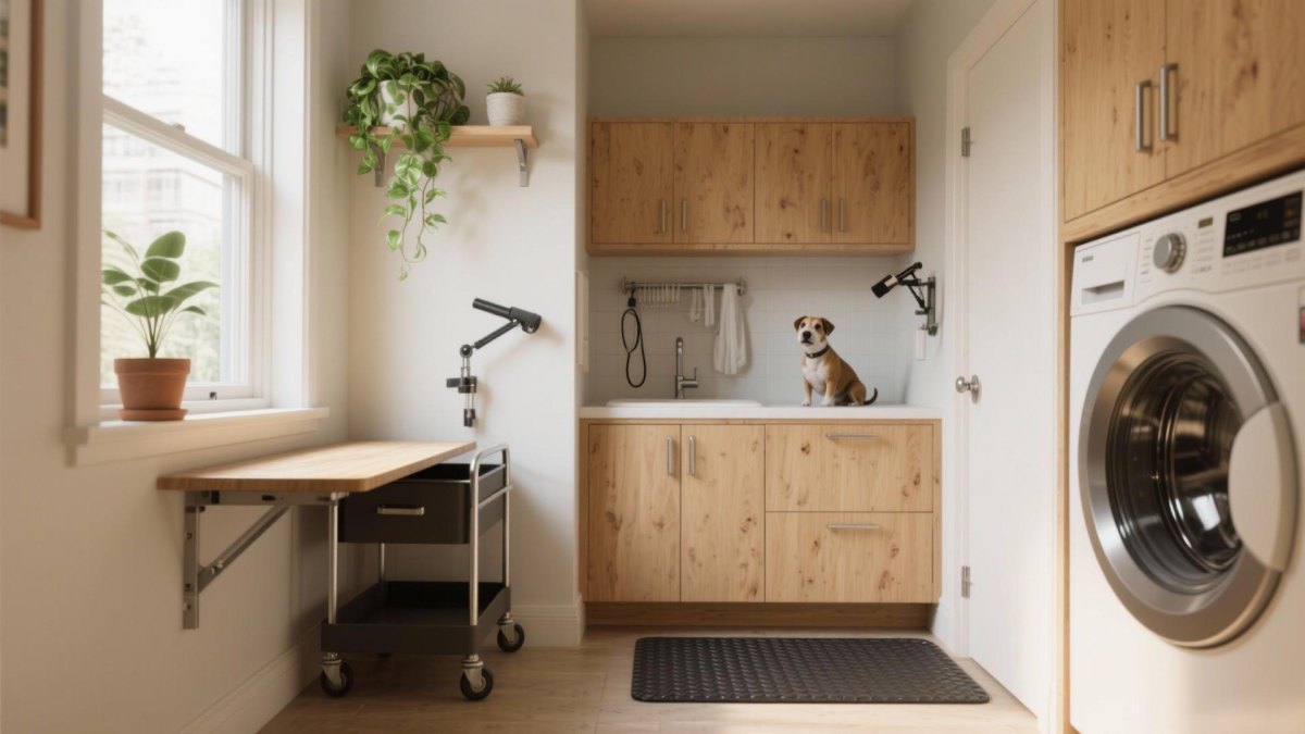 Small Dog Grooming Room Ideas for Smart Home Setups