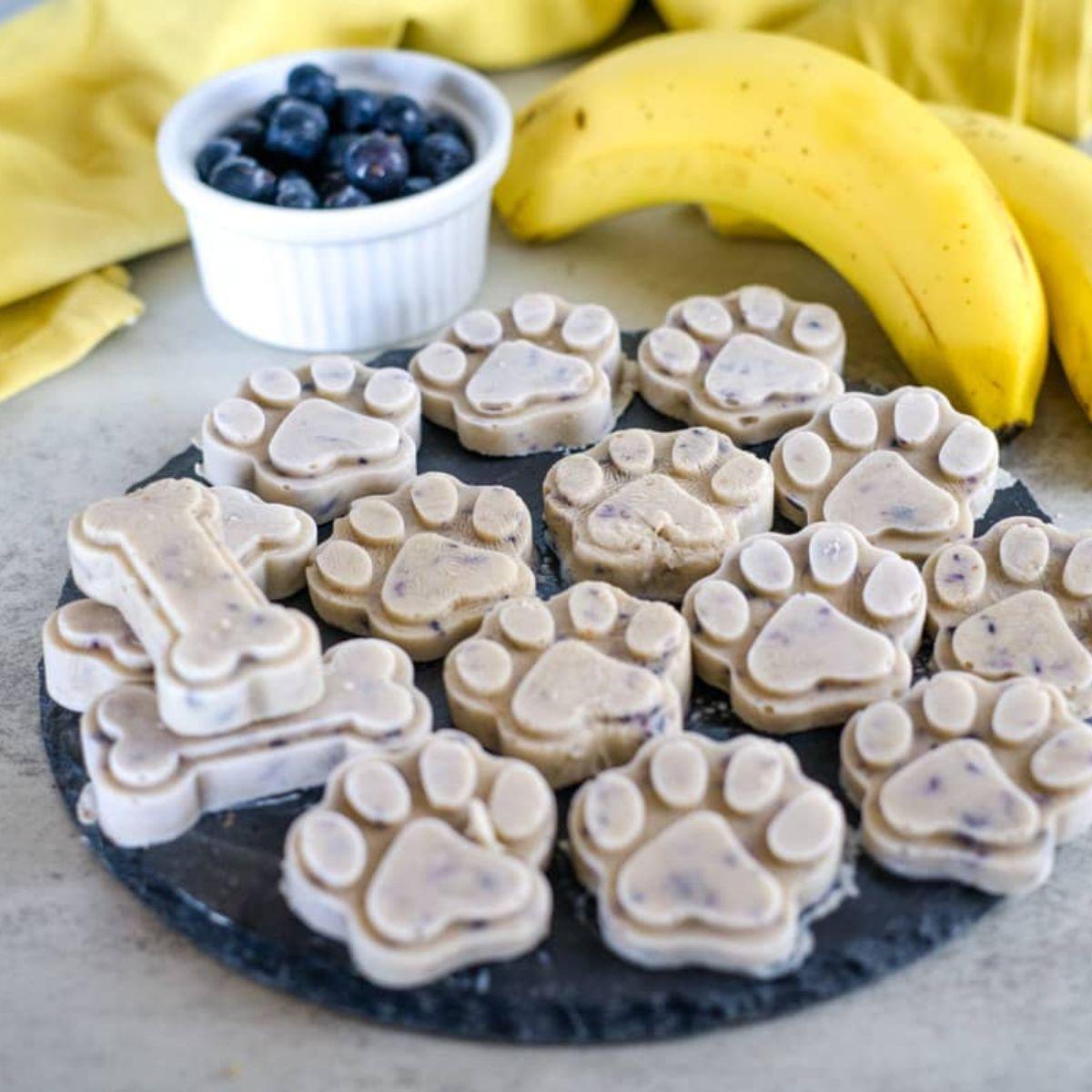 Healthy ingredient frozen dog treats