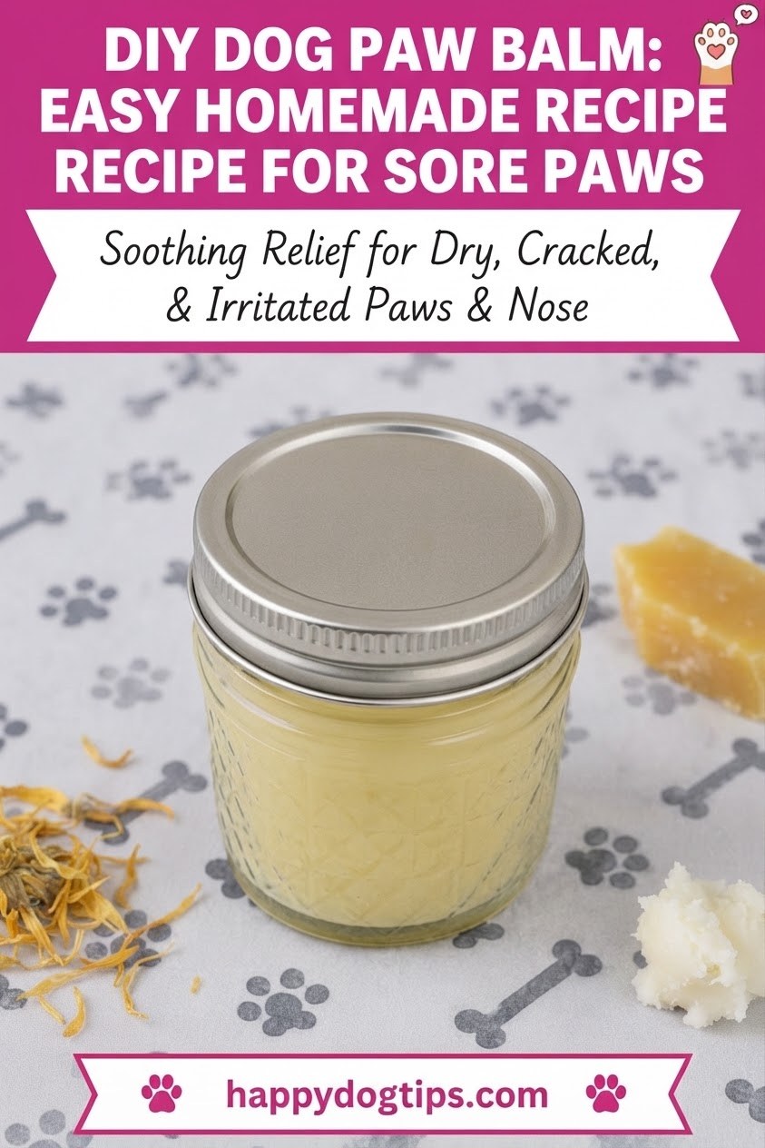 DIY Dog Paw Balm: Easy Homemade Recipe for Sore Paws