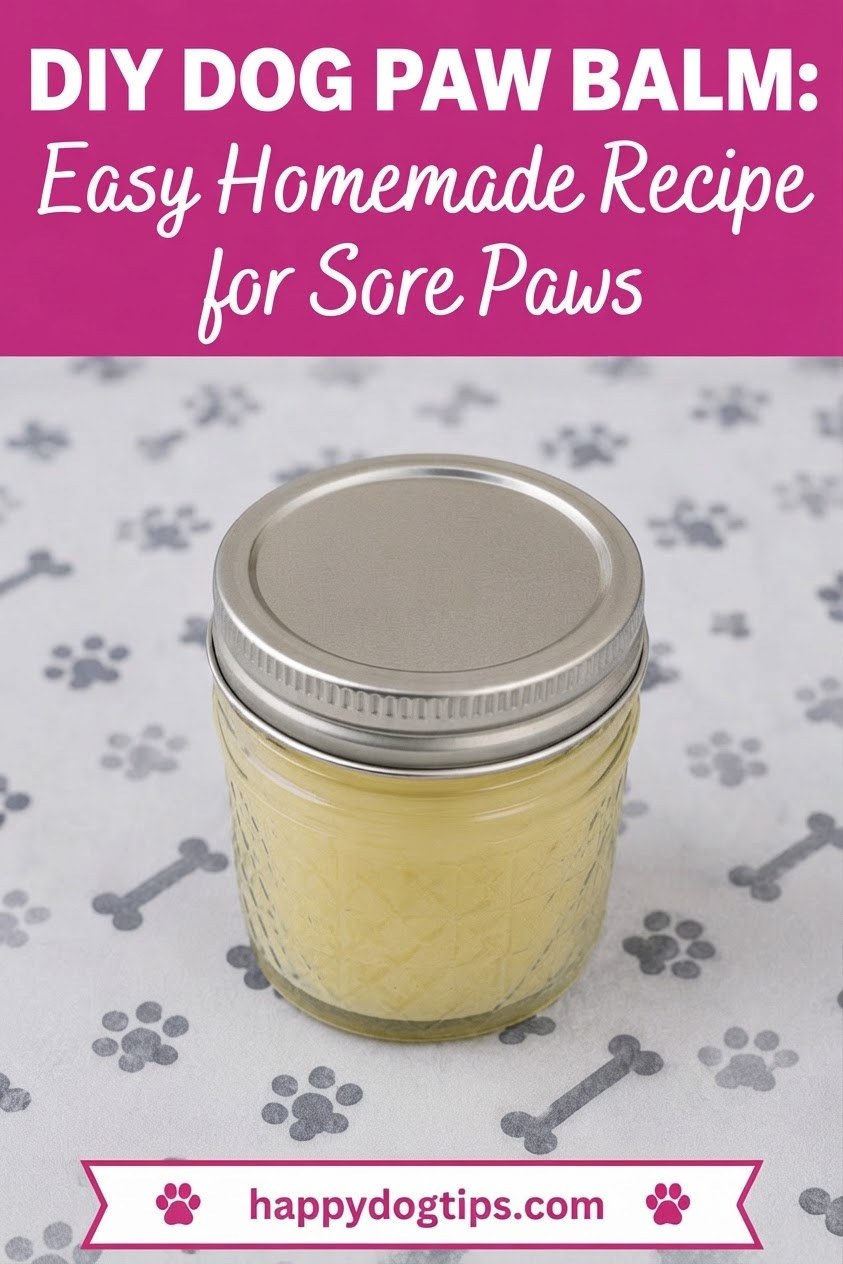 DIY Dog Paw Balm: Easy Homemade Recipe for Sore Paws