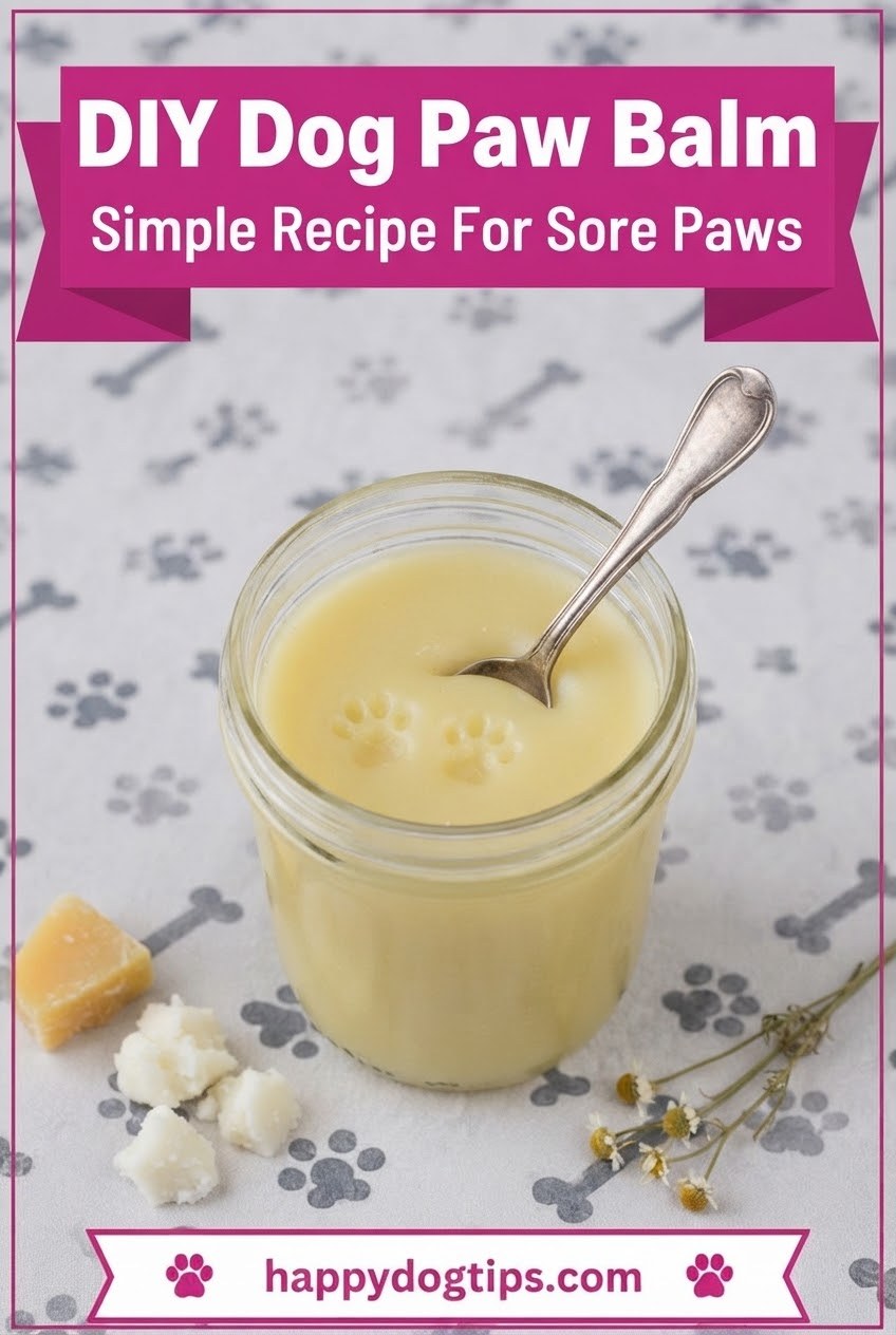 DIY Dog Paw Balm Simple Recipe For Sore Paws