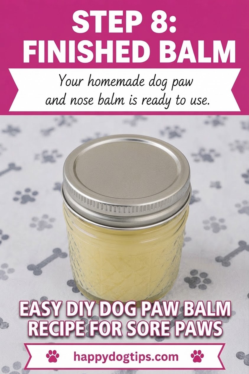 Easy DIY Dog Paw Balm Recipe for Sore Paws