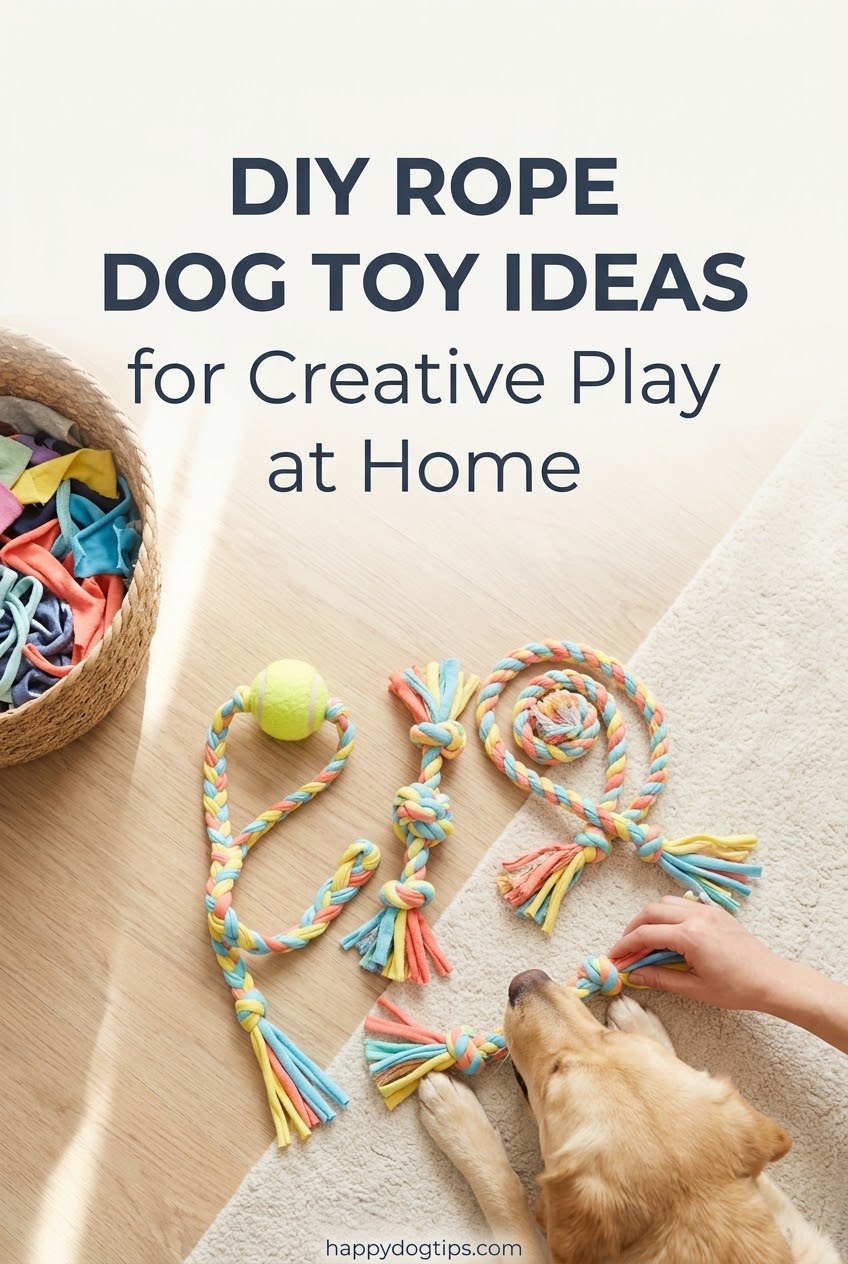 DIY Rope Dog Toy Ideas for Creative Play at Home