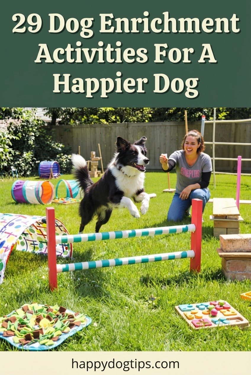 29 Dog Enrichment Activities For A Happier Dog