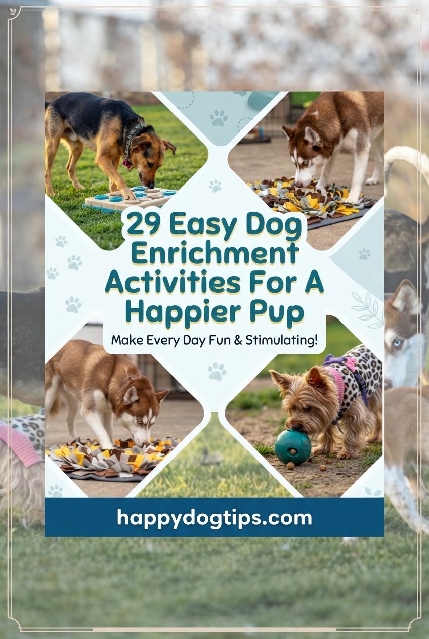 29 Easy Dog Enrichment Activities For A Happier Pup