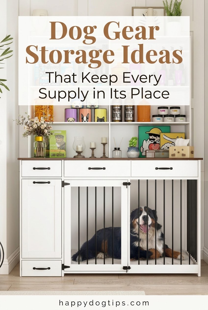 Dog Gear Storage Ideas That Keep Every Supply in Its Place