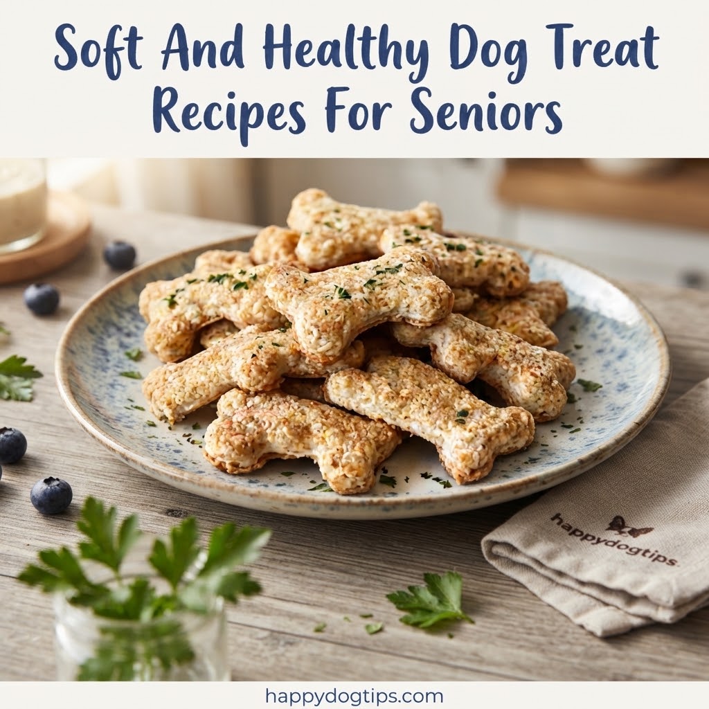 Soft And Healthy Dog Treat Recipes For Seniors