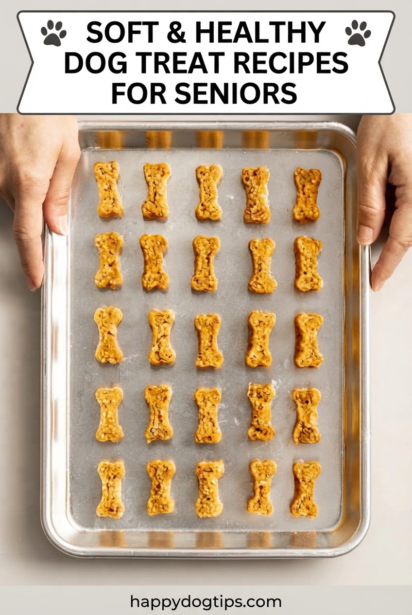 Soft & Healthy Dog Treat Recipes For Seniors