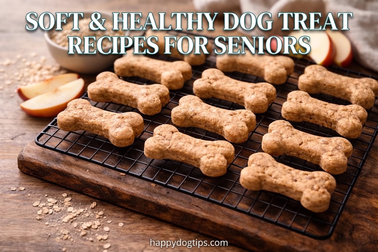 Soft & Healthy Dog Treat Recipes For Seniors