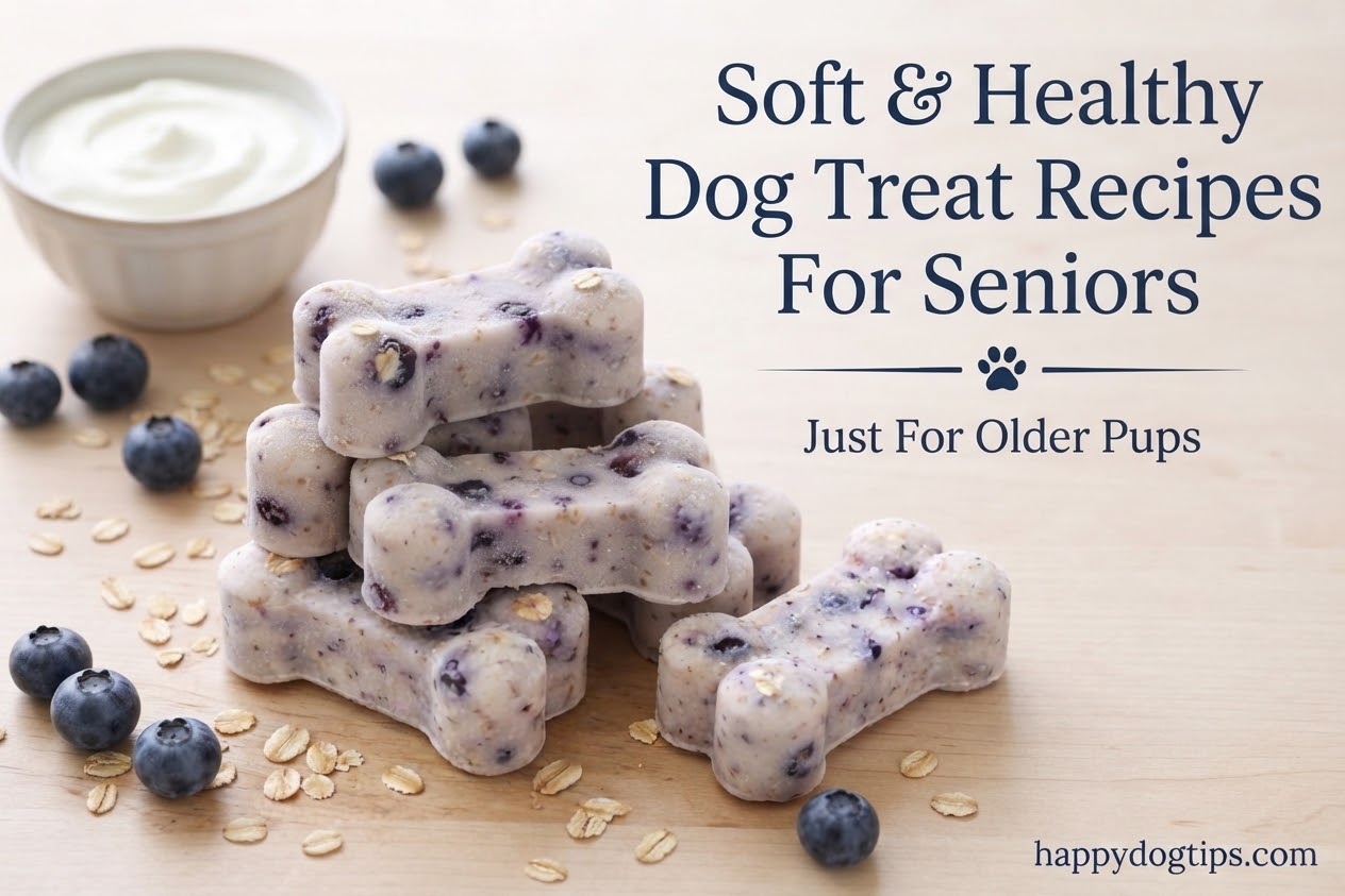 Soft & Healthy Dog Treat Recipes For Seniors