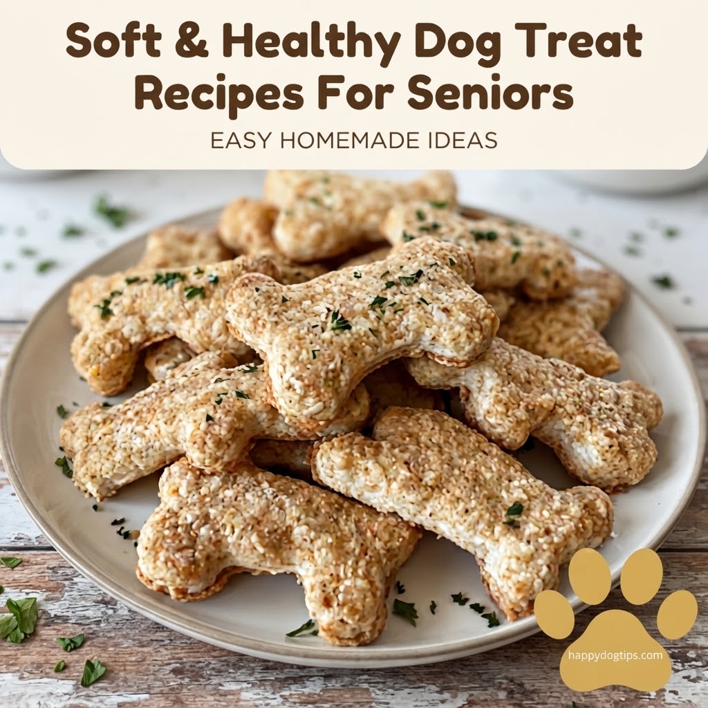 Soft & Healthy Dog Treat Recipes For Seniors