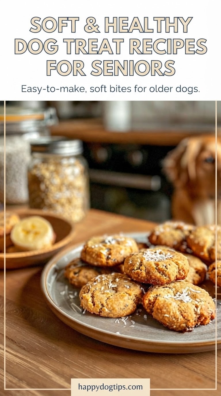 Soft & Healthy Dog Treat Recipes For Seniors