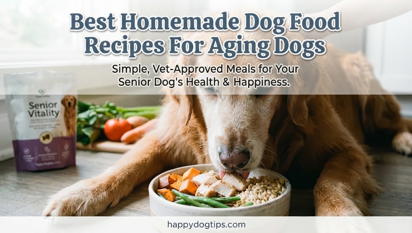 Best Homemade Dog Food Recipes For Aging Dogs