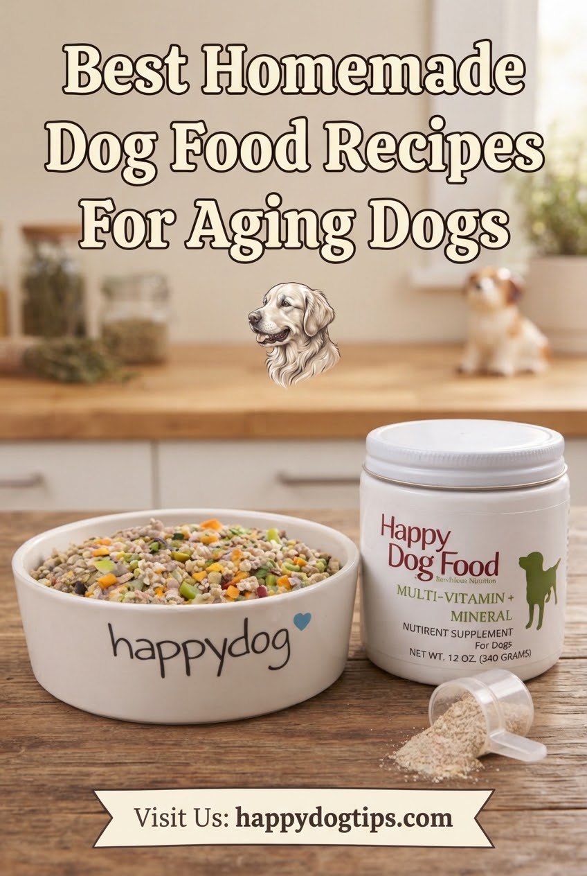 Best Homemade Dog Food Recipes For Aging Dogs
