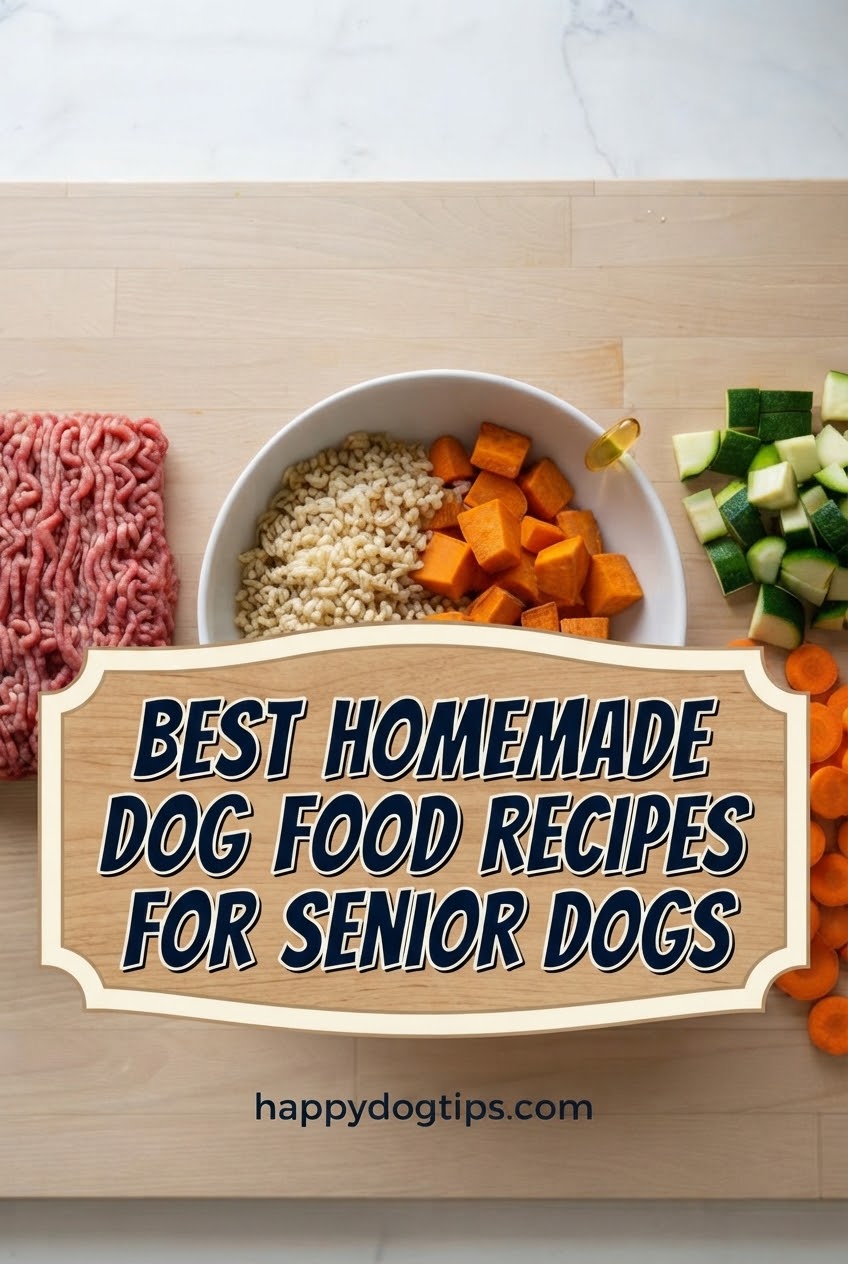 Best Homemade Dog Food Recipes For Senior Dogs