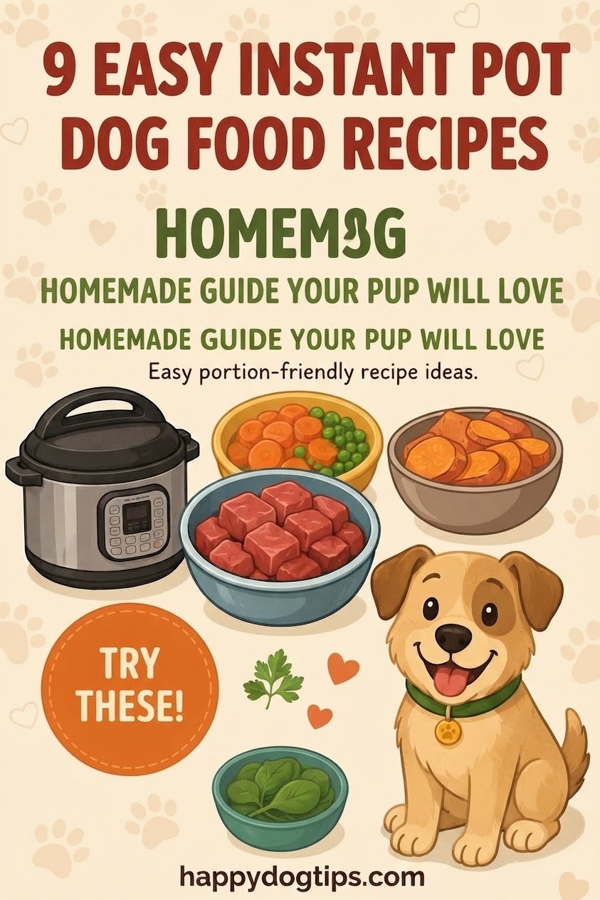9 Easy Instant Pot Dog Food Recipes Your Pup Will Love