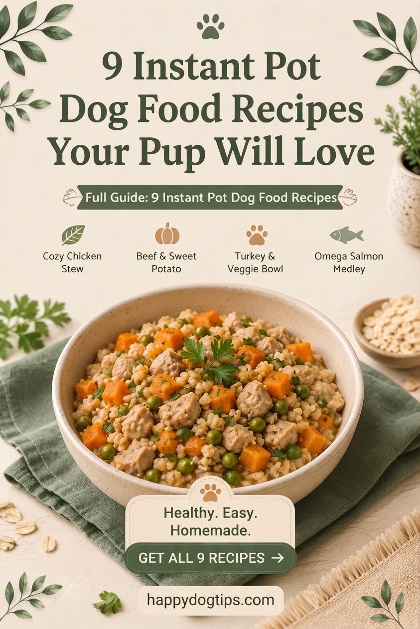 9 Instant Pot Dog Food Recipes Your Pup Will Love