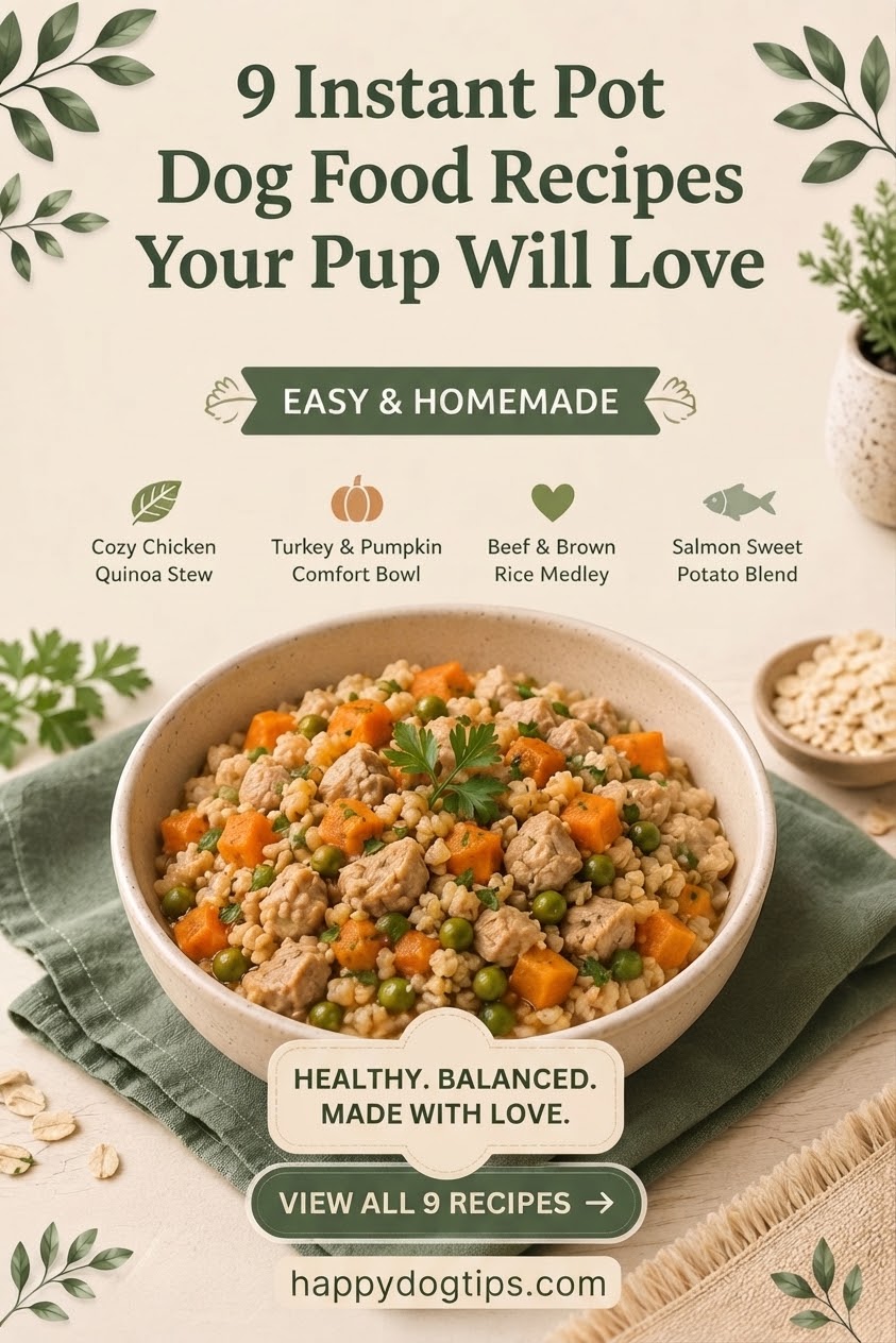 9 Instant Pot Dog Food Recipes Your Pup Will Love