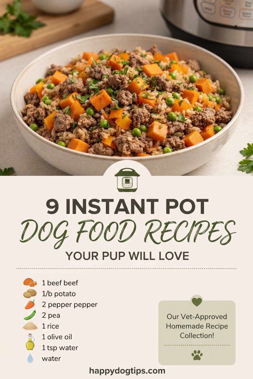 9 Instant Pot Dog Food Recipes Your Pup Will Love