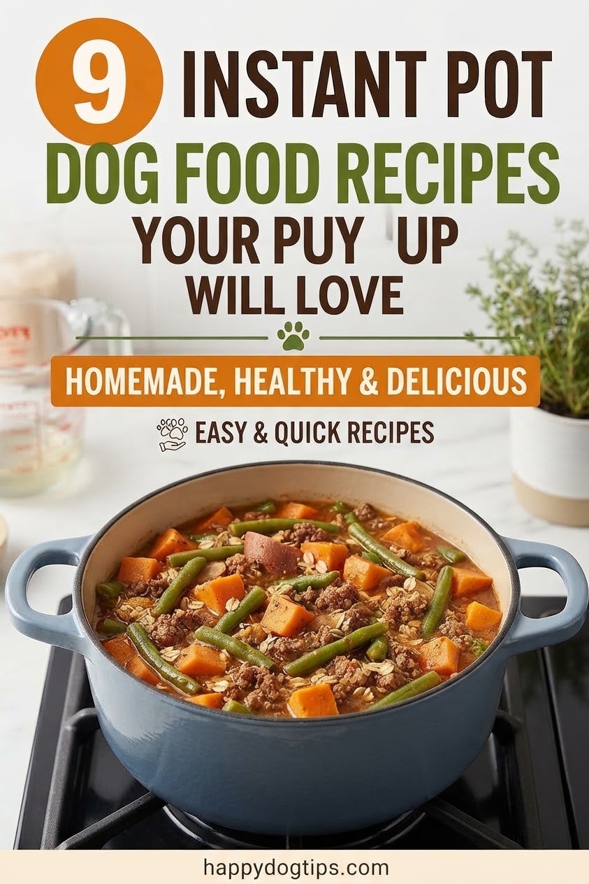 9 Instant Pot Dog Food Recipes Your Pup Will Love