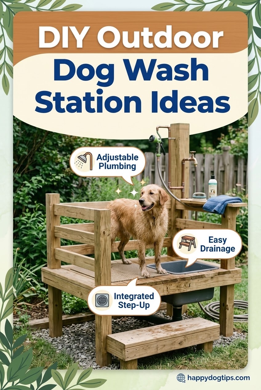 DIY Outdoor Dog Wash Station Ideas