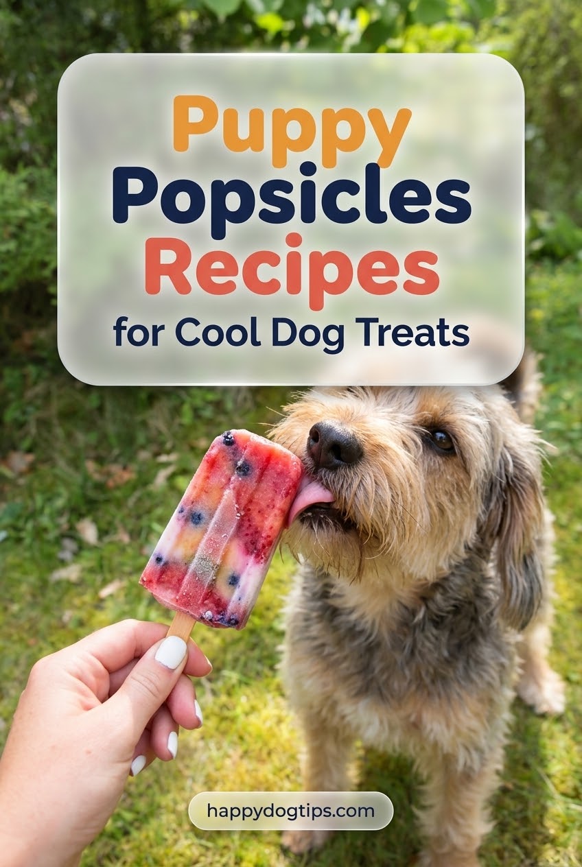 Puppy Popsicles Recipes for Cool Dog Treats