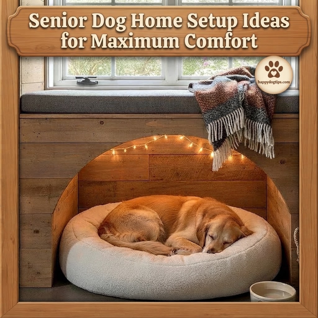 Senior Dog Home Setup Ideas for Maximum Comfort