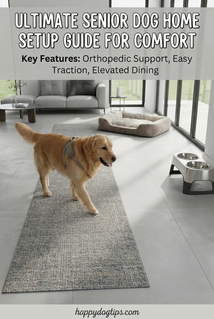 Ultimate Senior Dog Home Setup Guide for Comfort