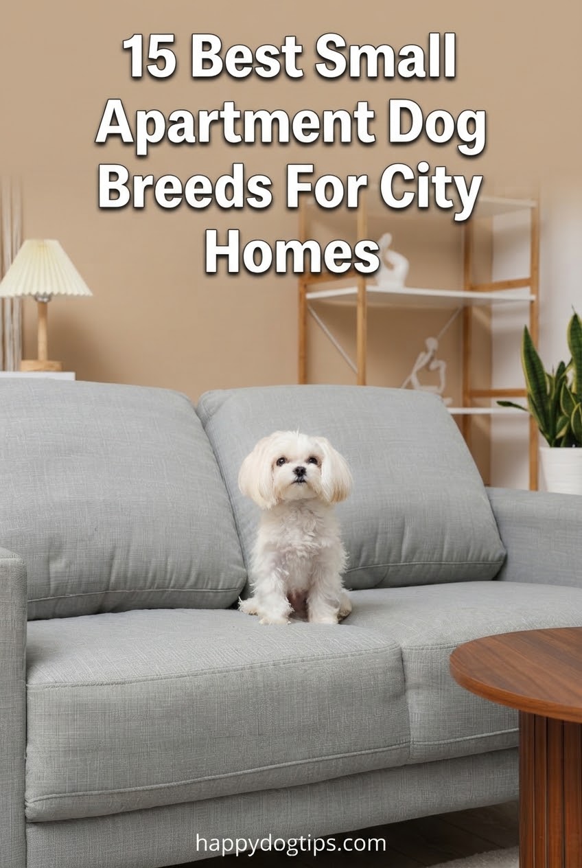 15 Best Small Apartment Dog Breeds For City Homes