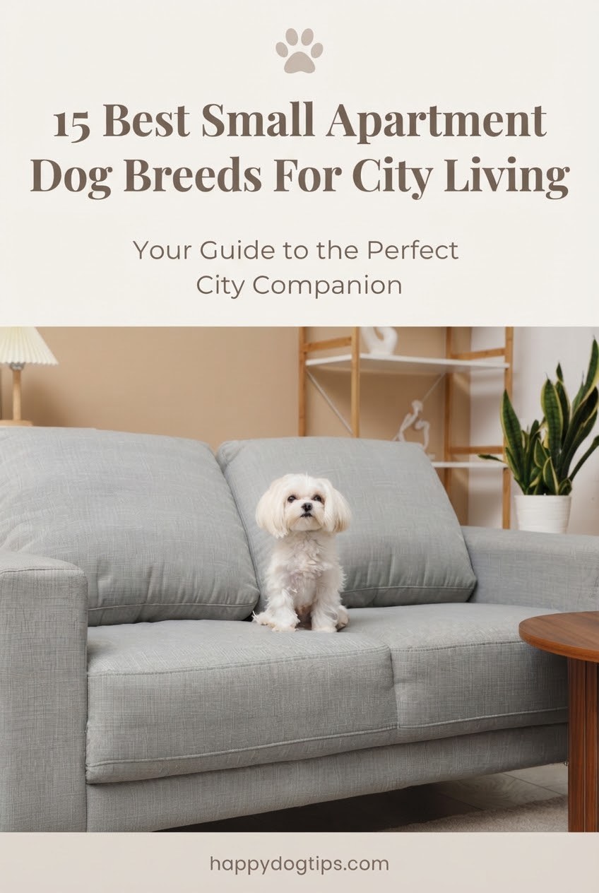 15 Best Small Apartment Dog Breeds For City Living