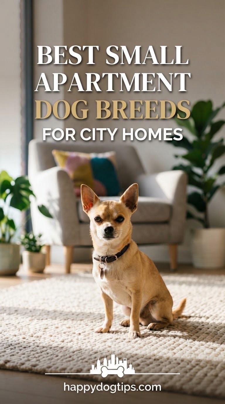 Best Small Apartment Dog Breeds For City Homes
