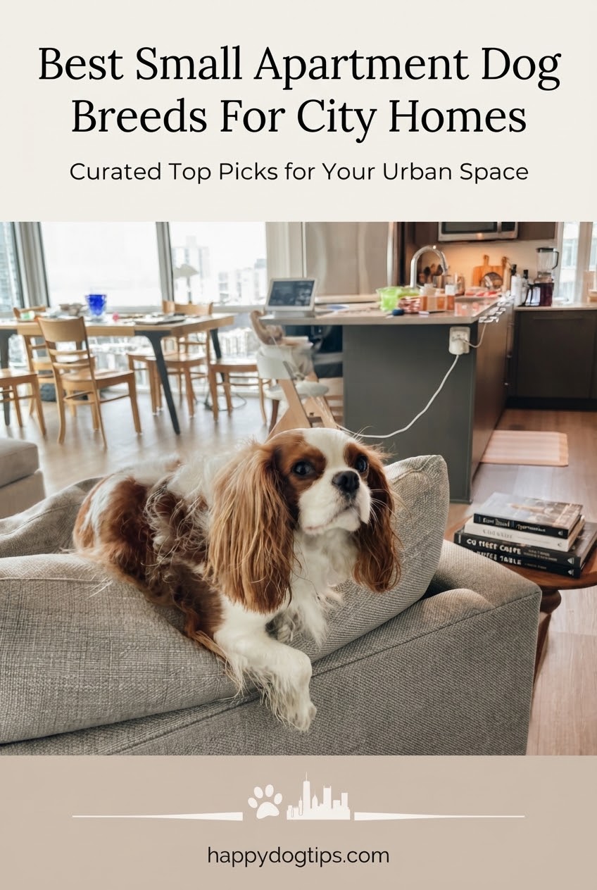 Best Small Apartment Dog Breeds For City Homes