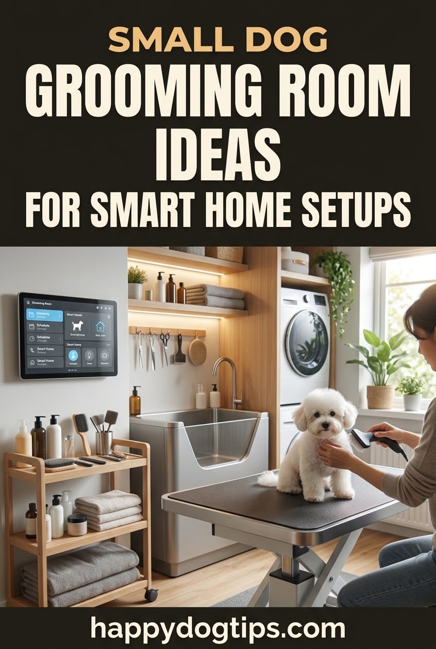 Small Dog Grooming Room Ideas for Smart Home Setups