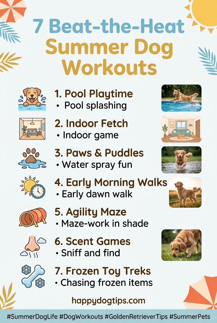 7 Beat-the-Heat Summer Dog Workouts