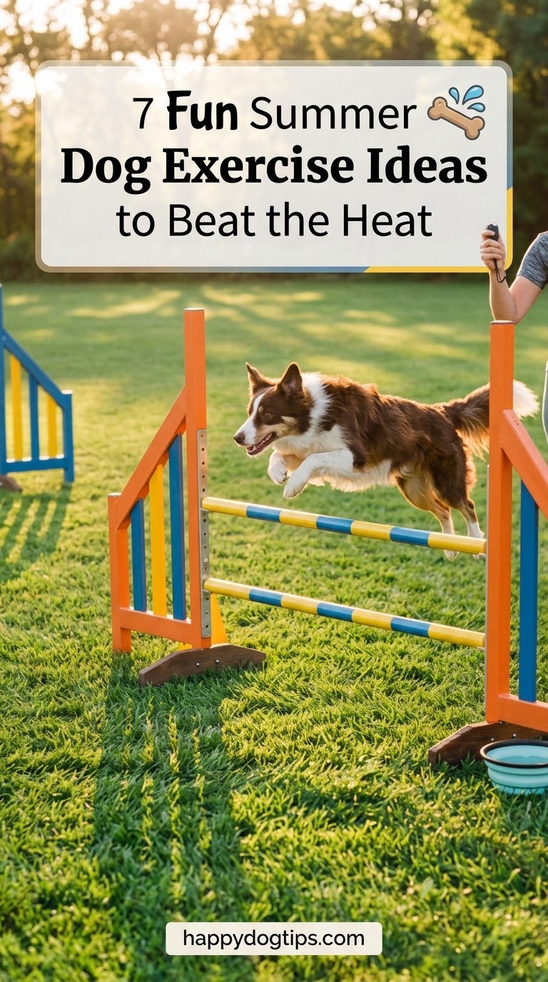7 Fun Summer Dog Exercise Ideas to Beat the Heat