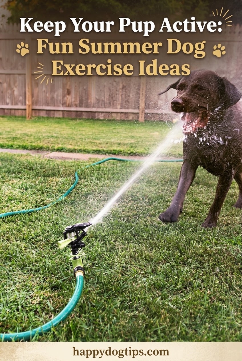 Keep Your Pup Active: Fun Summer Dog Exercise Ideas
