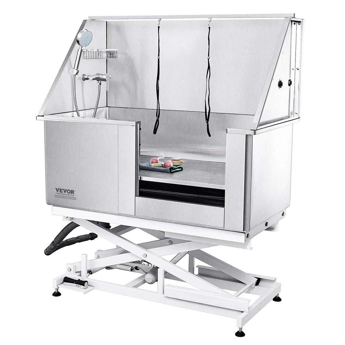 Professional dog wash equipment station