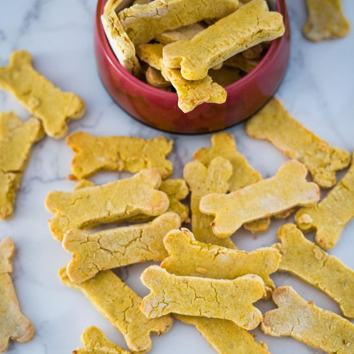 Pumpkin apple dog treats