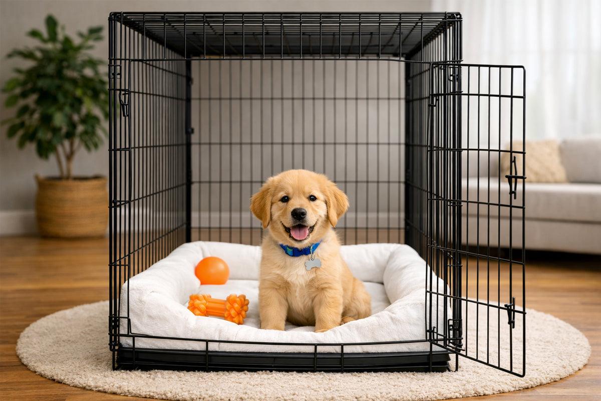 Puppy Crate and Safe Space