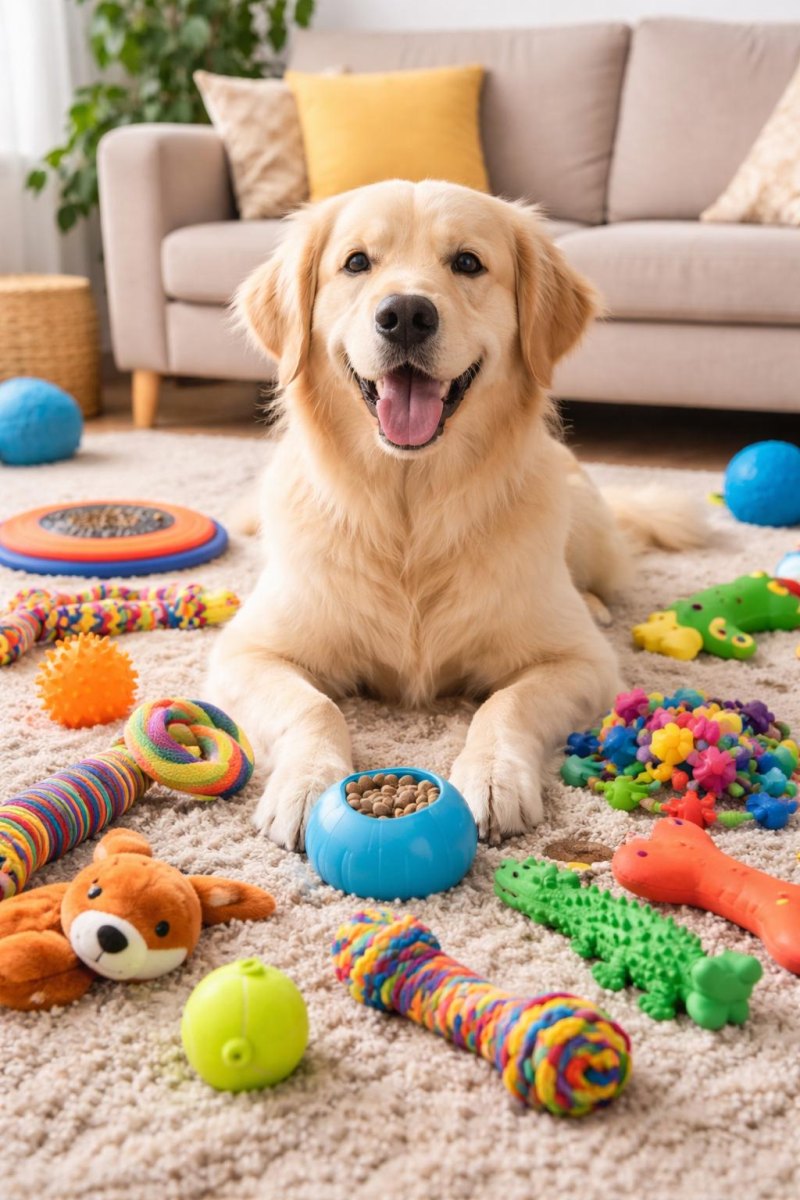 Dog toys collection