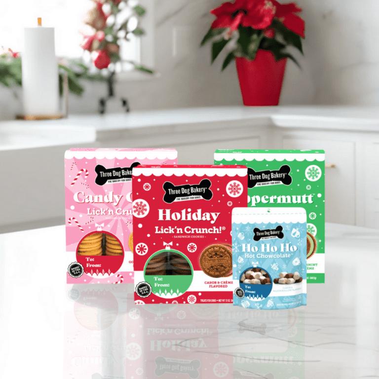 Seasonal dog treat assortment