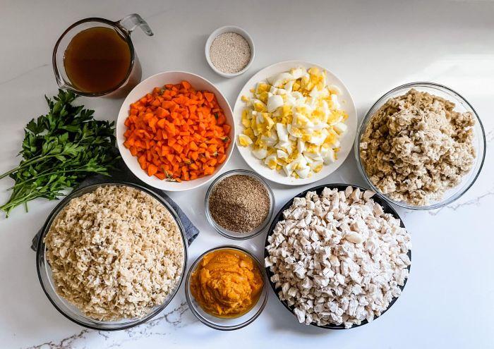 Slow cooker kidney dog food preparation