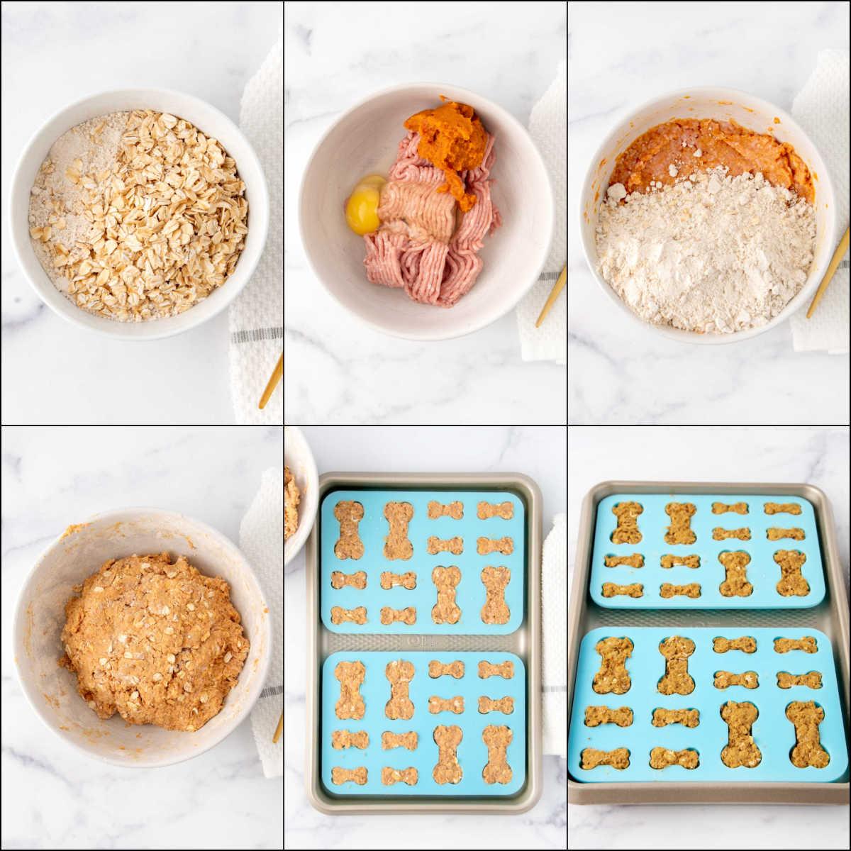 Turkey rice mini dog treats